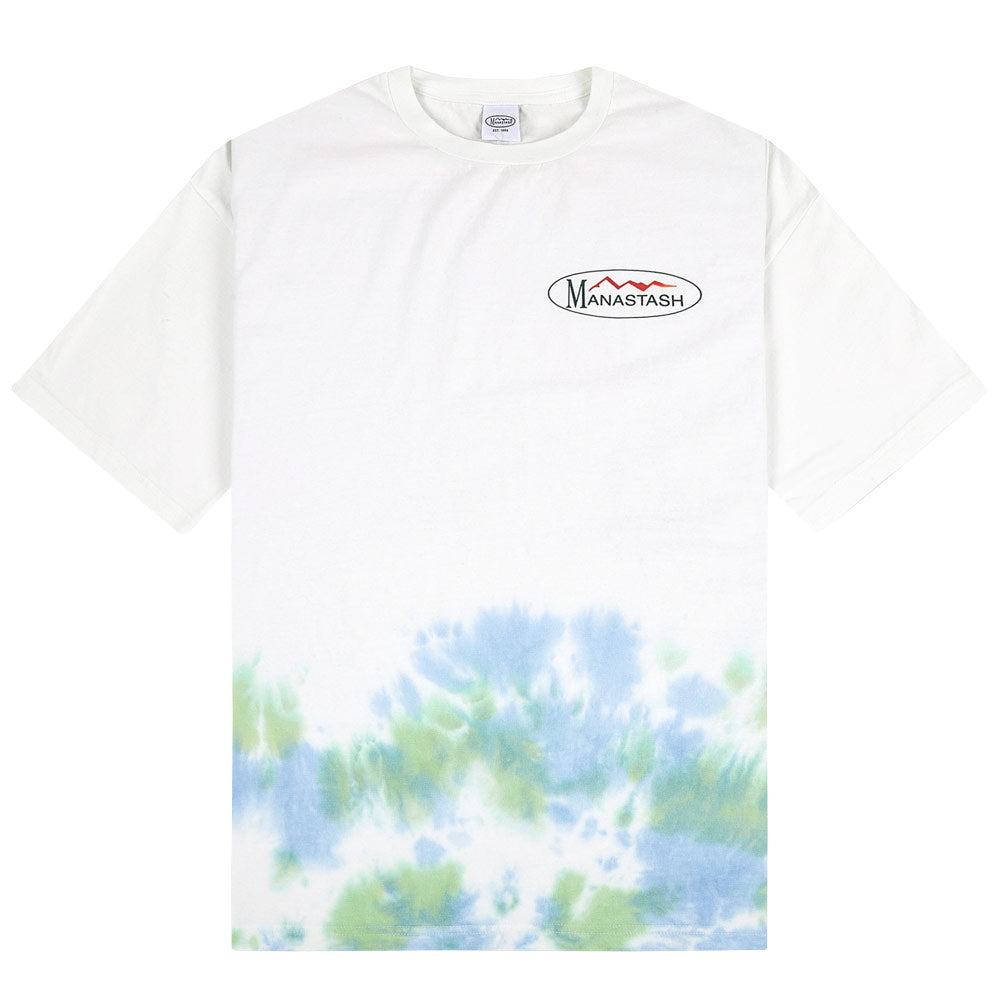 Recycled Cotton Tiedye Tee 'Mint'