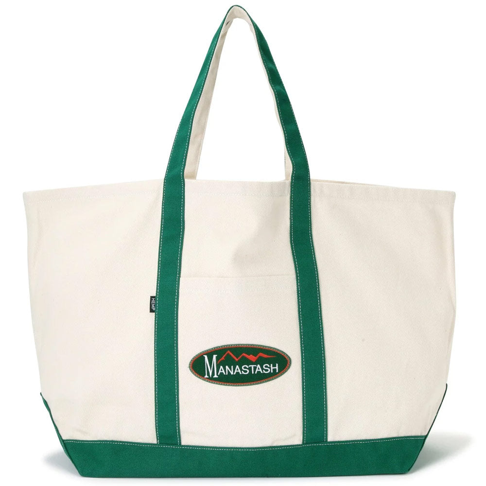 Mana Hemp Tote Large 'Green'