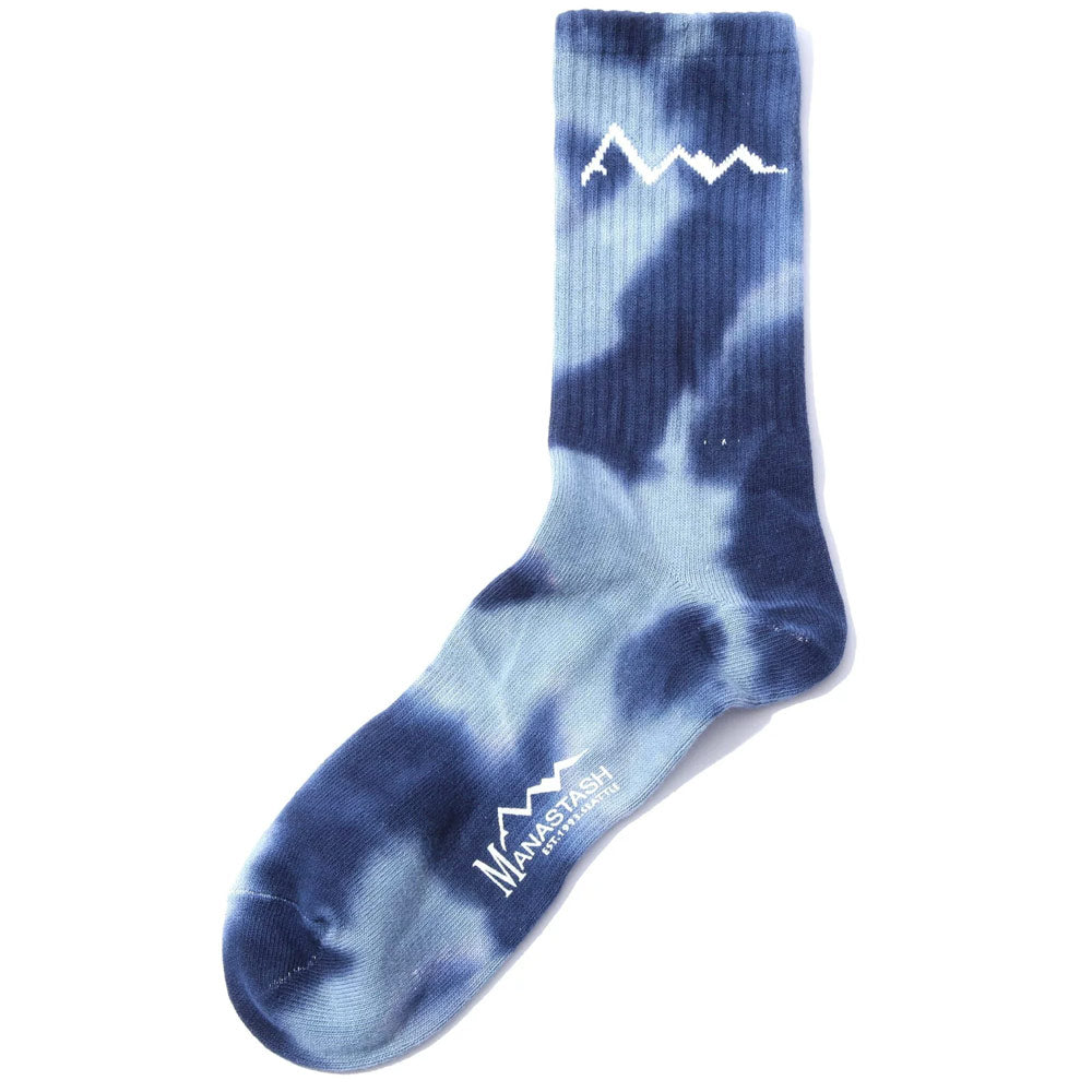 Tie Dye Socks 'Black'