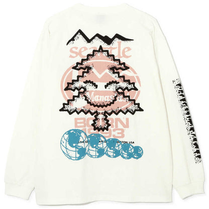 Manastash Re:Ctn L/S Tee Tree 'White'