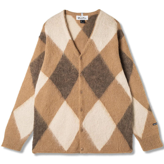 Aberdeen Kurtigan Argyle Cardigan 'Beige'